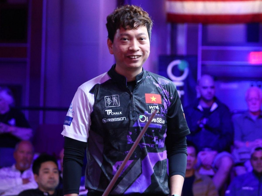 Dương Quốc Hoàng đang vào phom ở US Open 2025