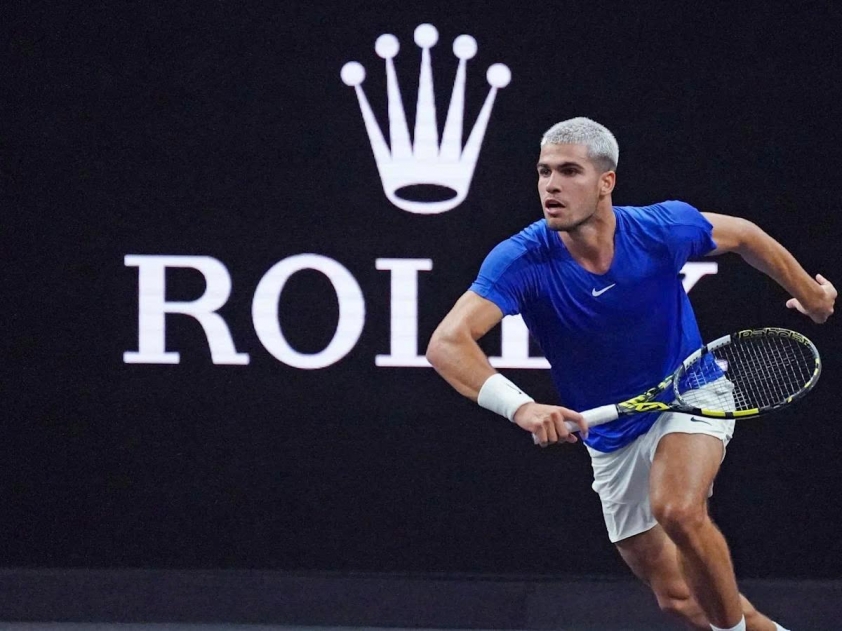 Carlos Alcaraz tại Laver Cup 2025