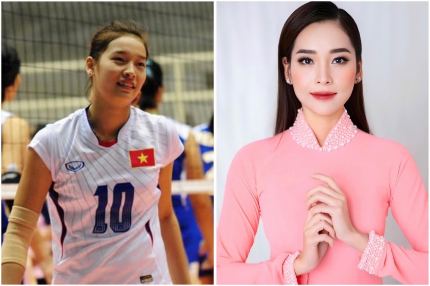 Hình ảnh so sánh Dương Thị Nhàn trước và sau khi lập gia đình