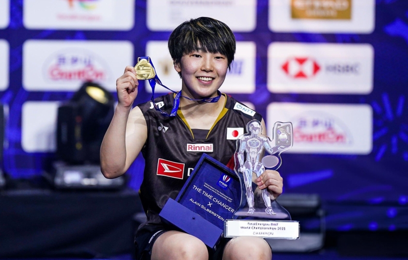 Akane Yamaguchi vô địch.